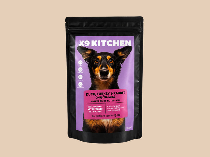 Duck, Turkey, Rabbit Complete Meal Freeze Dried