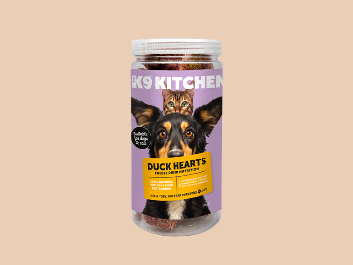 Freeze Dried Duck Hearts